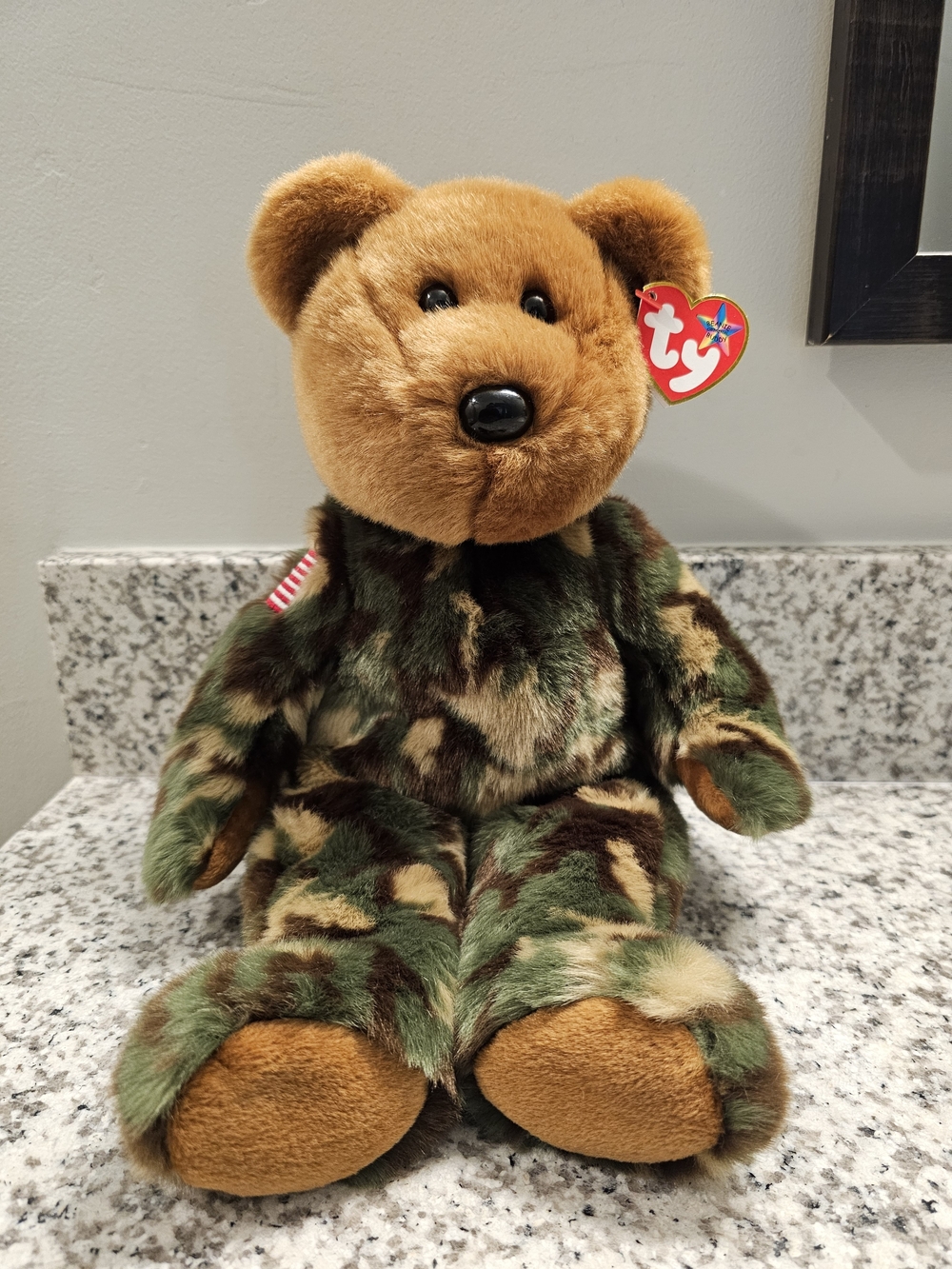 Ty Beanie Buddy named Hero the Military Bear